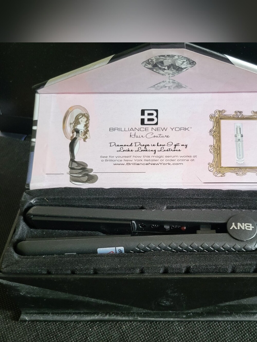 BNY Compact Hair Straightener - Black